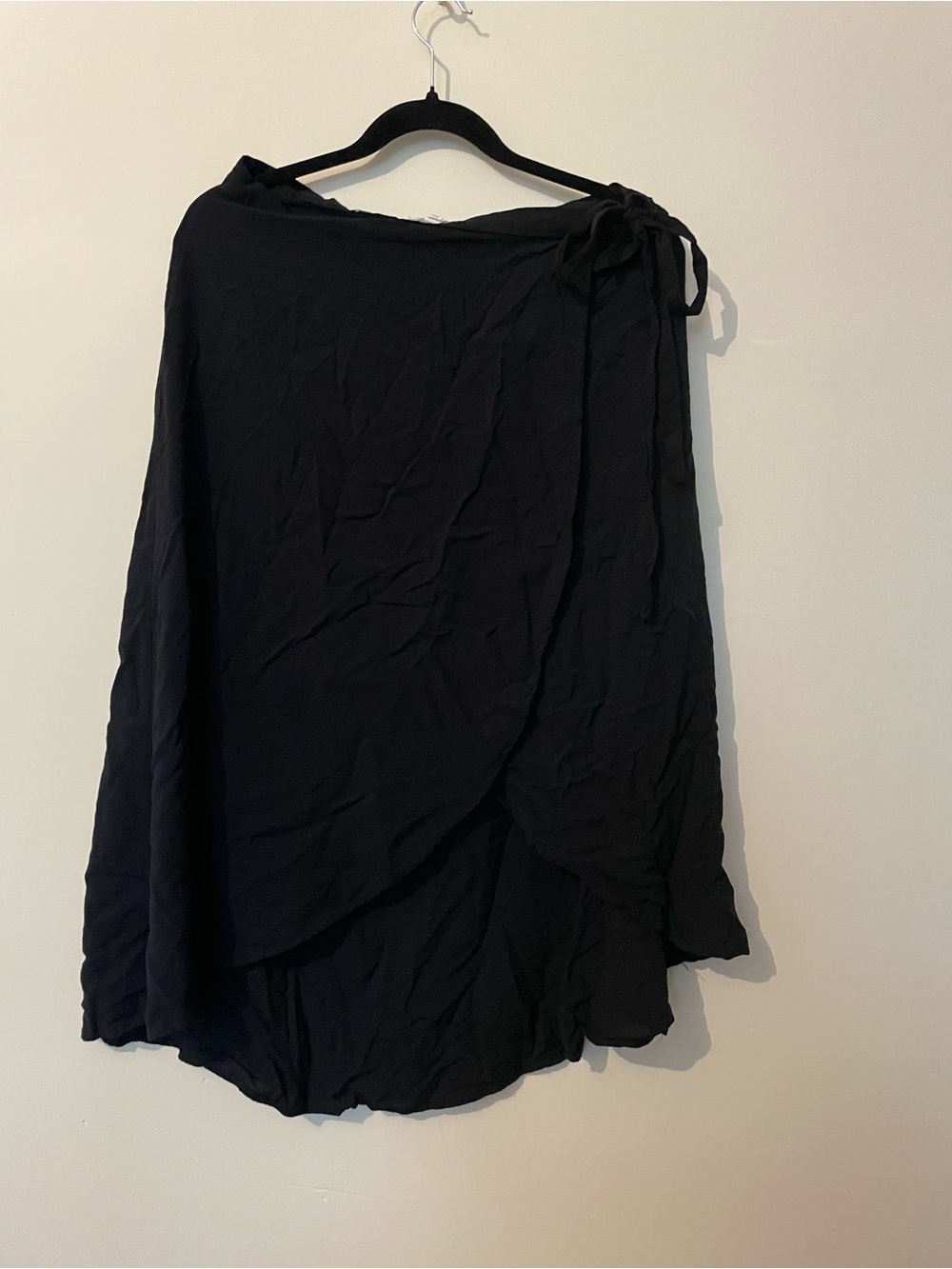 Black Wrap Midi Skirt - Classic Women’s Style